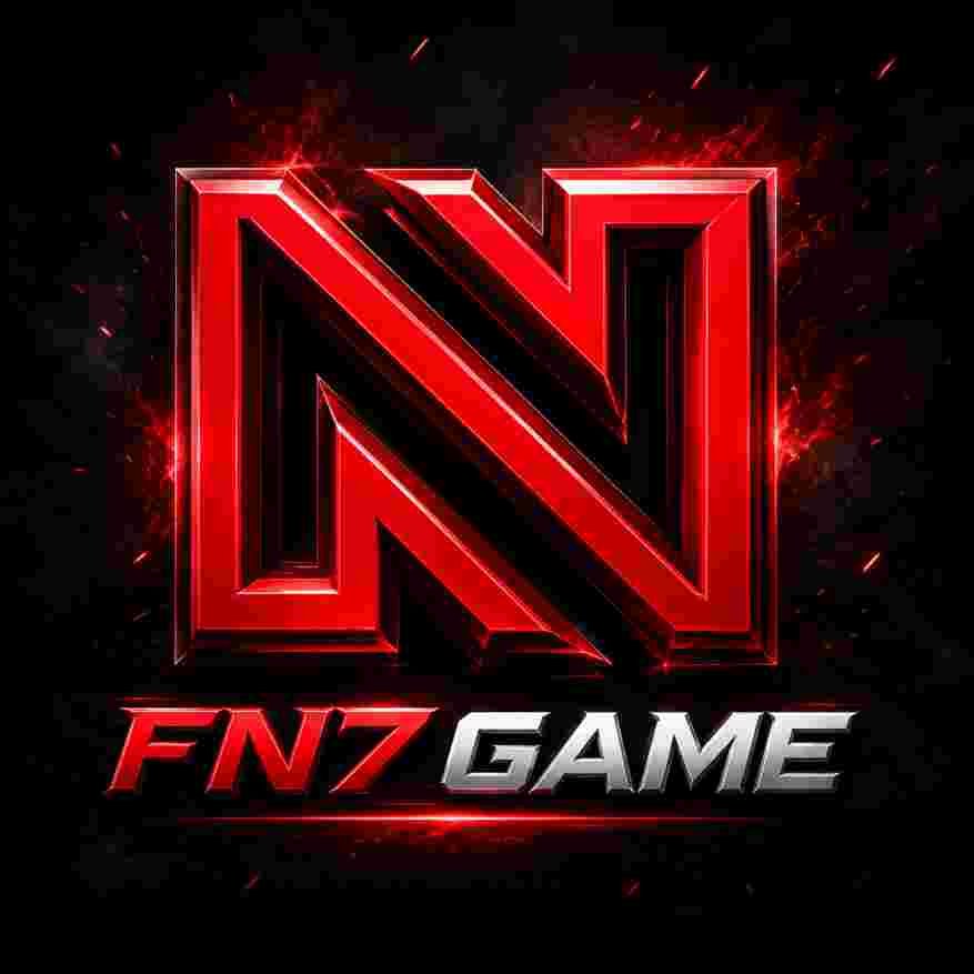 FN7 Game official homepage with Android gaming platform interface