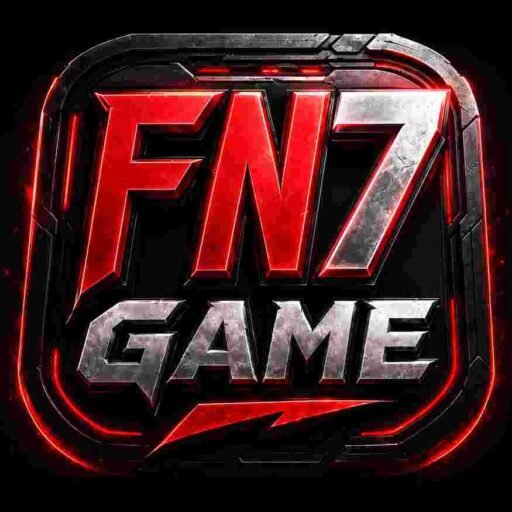 FN7 App download interface with mobile gaming dashboard and secure login screen